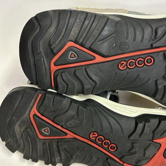 Ecco Offroad Yucatan Mens 11 Sandals Yellow Gray Hiking Sports Comfort Support main image 5